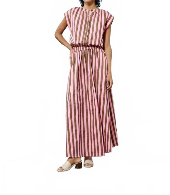 FRNCH Dresses & Skirts - NEW FRNCH stripe skirt set in rose